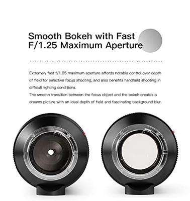 TTArtisan 90mm F/1.25 GFX Black