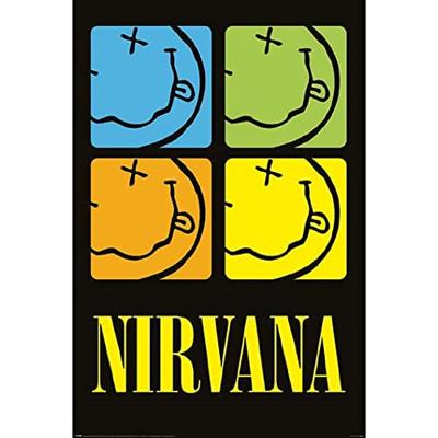 Poster Nirvana - Smiley Squares 61x91,5cm