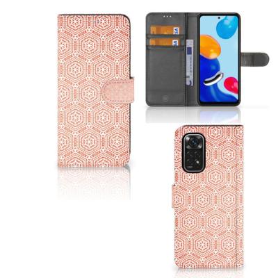 Xiaomi Redmi Note 11/11S | Telefoon Hoesje | Pattern Orange Xiaomi Redmi Note 11/11S | Telefoon Hoesje | Pattern Orange