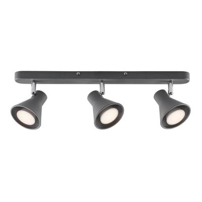 Plafondspot grijs Nordlux &apos;Eik&apos; 3 spots modern GU10 led 45 cm