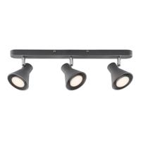 Plafondspot grijs Nordlux &apos;Eik&apos; 3 spots modern GU10 led 45 cm - thumbnail