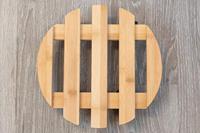 Metafranc WU0825330 Plantentrolley Bamboe Laadvermogen (max.): 60 kg 74 mm Aantal rollers 4 - thumbnail