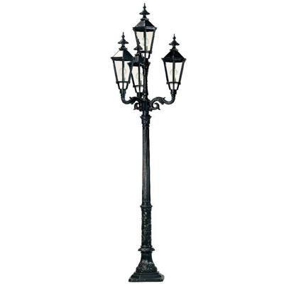 KS Verlichting Nostalgische lantaarnMilano 4-lichts - zwart - 404