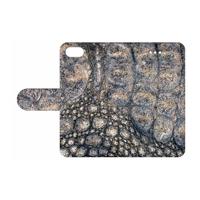 iPhone 7 | 8 | SE (2020) | SE (2022) | Telefoonhoesje | Met pasjeshouder | Krokodillenprint - thumbnail