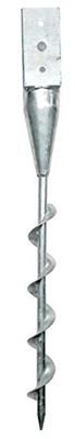 Connex Paalhouder 71X71X650 (Schroef) Vvz - HV4335