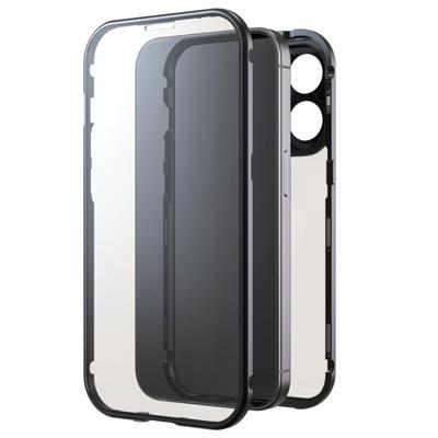 Black Rock 360° Glass Cover Apple iPhone 15 Pro Zwart Inductieve lading, Stootbestendig