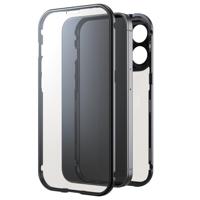 Black Rock 360° Glass Cover Apple iPhone 15 Pro Zwart Inductieve lading, Stootbestendig - thumbnail