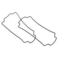 Hammond Electronics 1554JGASKET Afdichting Silicone Zwart 2 stuk(s) - thumbnail