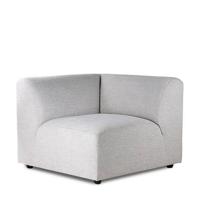 HKliving Jax bank Left Corner Sneak Light Grey - thumbnail