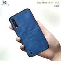 PINWUYO schokbestendige waterdichte volledige dekking PC + TPU + huid beschermende case voor Xiaomi mi CC9/CC9 Mito Custom Edition (blauw) - thumbnail