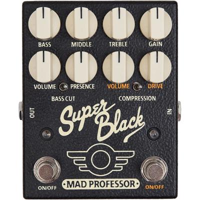 Mad Professor Super Black Boost / Overdrive effectpedaal