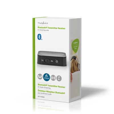 Draadloze Audiozender/-ontvanger | Bluetooth® | 3,5 mm Uitgang | Zwart