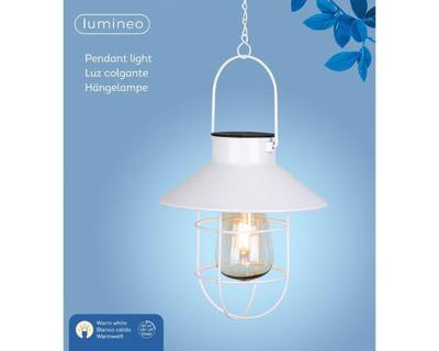 Led hanging light d18h58cm wit/wwt Lumineo - Lumineo