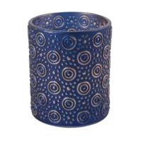 Countryfield theelichthouder hailey m blauw 10 cm | 24 stuks - thumbnail