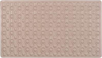 Wenko Badmat Rocha 40 X 70 Cm Rubber Taupe Wenko Badmat Rocha 40 X 70 Cm Rubber Taupe