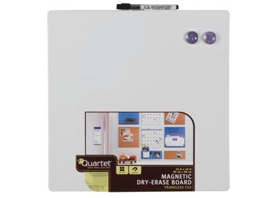 Whiteboard Nobo tegel 36x36cm wit magnetisch | 8 stuks