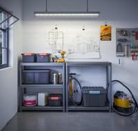 KIS 237440 Opbergbox Scubba Stapelbaar (b x h x d) 495 x 340 x 390 mm Grijs-blauw, Zwart 1 stuk(s) - thumbnail