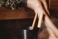 Rento Design sauna-emmer met greep - Zwart - thumbnail