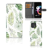 Motorola Edge 20 Lite Hoesje Leaves - thumbnail