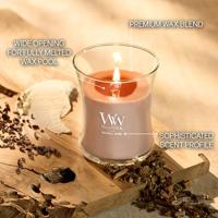 Woodwick Patchouli Cre Medium Candle - thumbnail