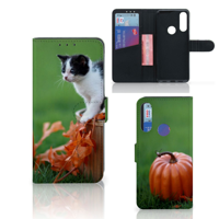 Alcatel 1S 2020 | Telefoonhoesje | Met pasjeshouder | Kitten - thumbnail