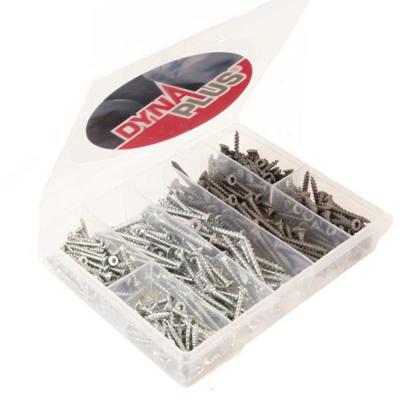 Dynaplus 7-Vaks Organizer Verzinkt/Ar Tx | gevuld met 325 schroeven - 0289.01.10310