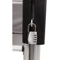 TRIXIE INZETSTUK VOOR HANGSLOT ALUMINIUM VERVOERSBOX ZILVER 5X2X8 CM 2 ST - thumbnail
