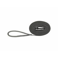 TRIXIE HONDENRIEM SLEEPLIJN FUSION GRAFIET GRIJS / PAPAYA ORANJE 5 MTRX1,7 CM - thumbnail