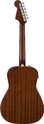 Fender Malibu Player Sunburst WN Gold Pickguard elektrisch-akoestische westerngitaar