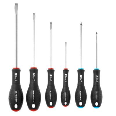 Facom start set 4 schroevendraaier plat en 2 schroevendraaiers pozidriv - BTDJ6PB