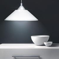 Trio Moderne Hanglamp Met KapSeries 3014 wit - 301400101 - thumbnail