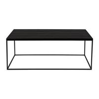Zuiver Salontafel 'Glazed' Keramiek, 93 x 43cm, kleur Zwart - thumbnail