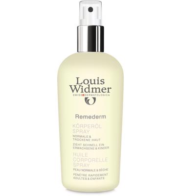 Remederm dry skin lichaamsolie spray geparfumeerd 150 Milliliter