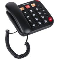 Grundig Senioren Telefoon Zwart - thumbnail