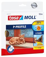 tesa P-PROFILE 05395-00101-00 Afdichtingstape tesamoll Bruin (l x b) 10 m x 9 mm 1 stuk(s) - thumbnail