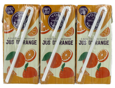 Your Organic Nature Sinaasappelsap 6 pakjes