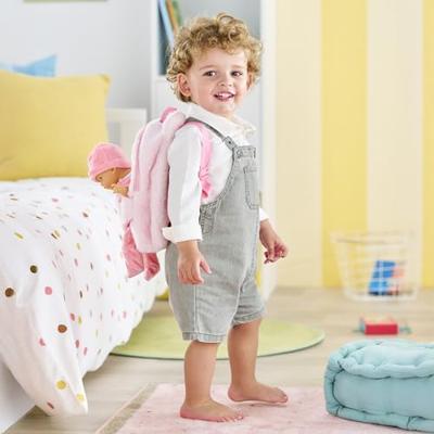 Corolle roze pluche poppen draagrugzak, 30cm