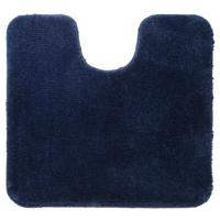 Toiletmat Sealskin Angora 100% Polyester 60x55x2 cm Blauw - thumbnail