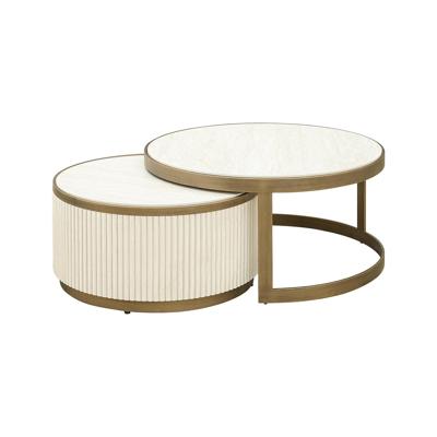 Richmond Salontafel 'Tivoli' Keramiek, Set van 2 stuks Richmond Salontafel 'Tivoli' Keramiek, Set van 2 stuks