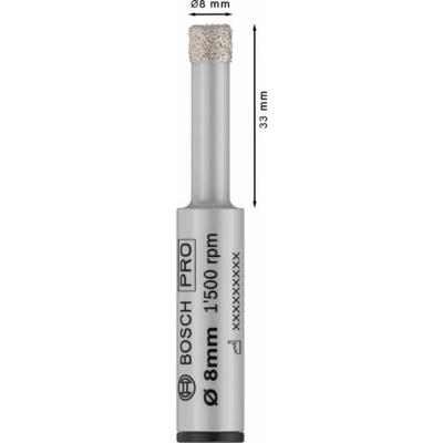 Bosch Accessories 2608599055 2608599055 Gatenzaag 8 mm Van diamant voorzien 1 stuk(s) Bosch Accessories 2608599055 2608599055 Gatenzaag 8 mm Van diamant voorzien 1 stuk(s)