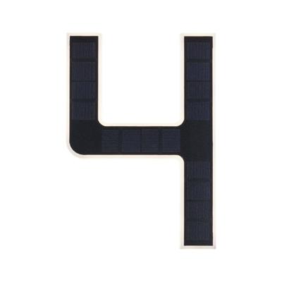 Paulmann 79845 4000870798454 Huisnummerlamp op zonne-energie Energielabel: G (A - G) 0.20 W Warmwit Zwart