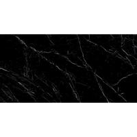 XL Vloertegel Energieker Ekxtreme Levigato Marquina Black Glans Zwart 120x280 cm Energieker - thumbnail