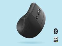 Muis logitech lift rechtshandig grafiet - thumbnail