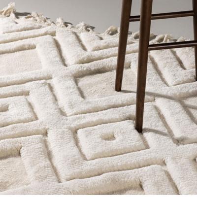 Nohr Vloerkleed 'Brannen' 200 x 300cm, kleur Wit