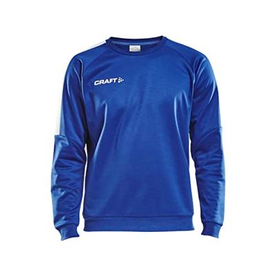 Craft 1906980 Progress R-Neck Sweater M - Cobolt/White - L