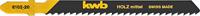 kwb 610220 Decoupeerzaagbladen, houtbewerking, speciale insteektanden, HCS, 2x middel 2 stuk(s) - thumbnail