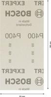 Bosch Accessories EXPERT M480 2608900760 Schuurnet voor vlakschuurmachine Ongeperforeerd Korrelgrootte (num) 400 (l x b) 186 mm x 93 mm 50 stuk(s) - thumbnail