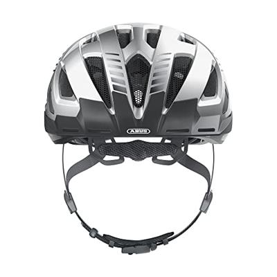 Abus helm urban-i 3.0 signal zilver m 52-58cm Abus helm urban-i 3.0 signal zilver m 52-58cm