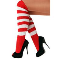 Kniekousen rood/wit - thumbnail