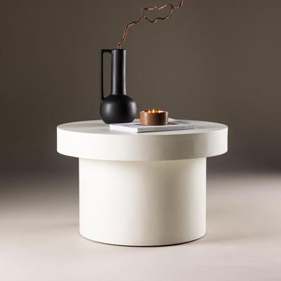 Nohr Ronde Salontafel 'Tazia' 80cm, kleur Wit